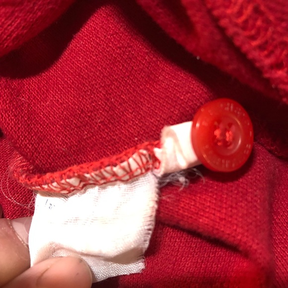 Vintage Monaco Grand Prix Motor Racing F1 Polo Red Size L - Picture 9 of 12